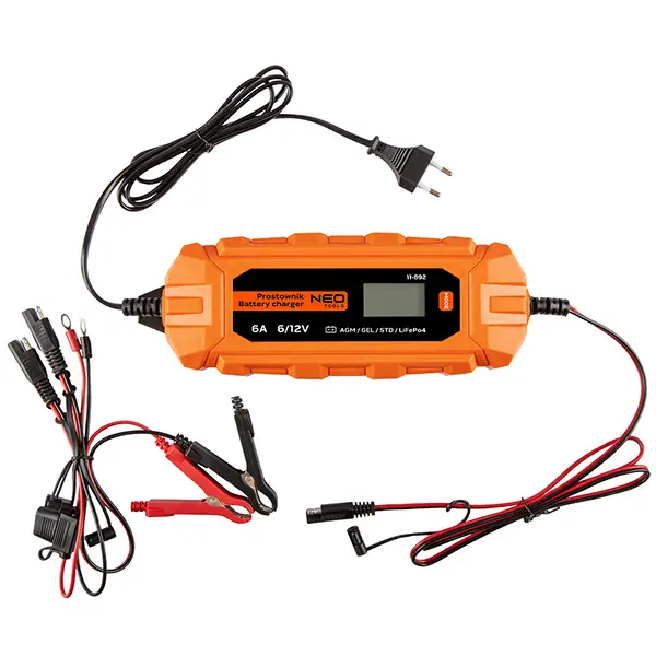Incarcator automat 6A/100W, 3/150Ah pentru baterii acide NEO TOOLS 11-892 HardWork ToolsRange Preferatul clienților