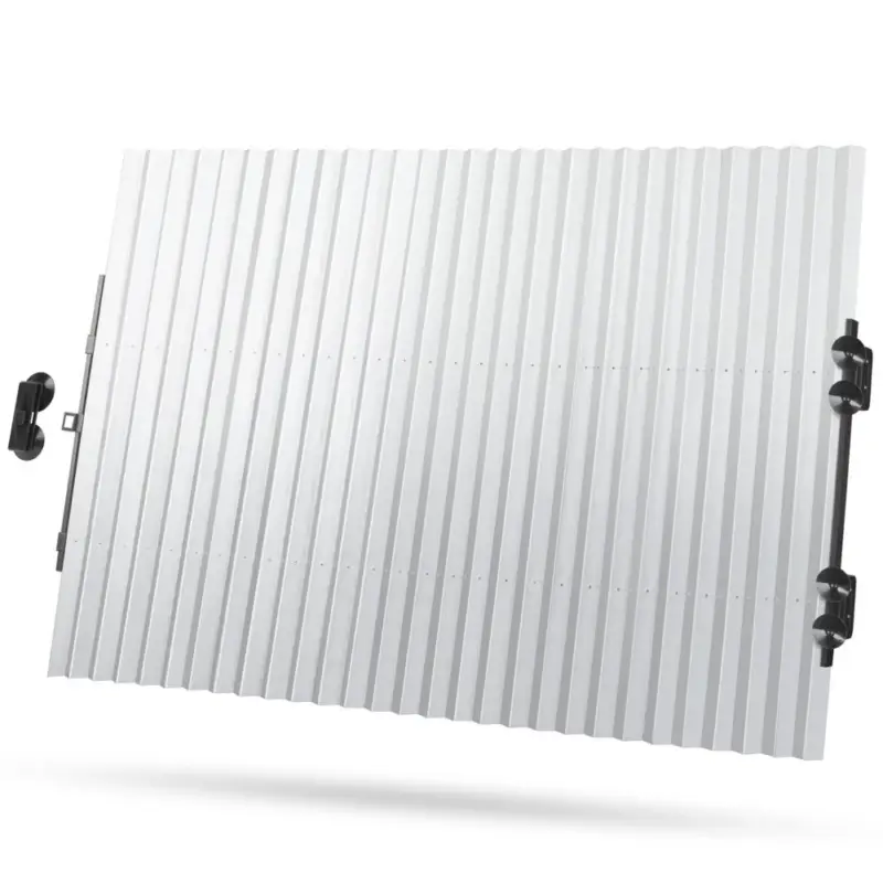 Plată sigură Parasolar Auto Retractabil Automat pentru Parbriz sau Luneta Spate tip Jaluzea cu Ventuze, Latime 80cm