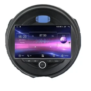 Bestseller Navigatie Auto Multimedia cu GPS Mini Cooper 2015 - 2020 Android 2 GB RAM si 32 GB ROM Internet 4G Aplicatii Waze Wi-Fi USB Bluetooth