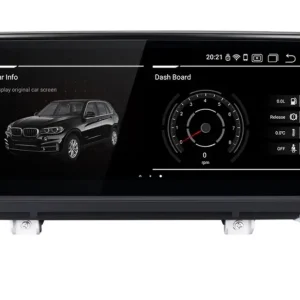Navigatie Auto Multimedia cu GPS BMW X5 E70 X6 E71 CCC 2007 - 2013 Android 4 GB RAM si 64 GB ROM Internet 4G Aplicatii Waze Wi-Fi USB Bluetooth Mirrorlink Nu rata