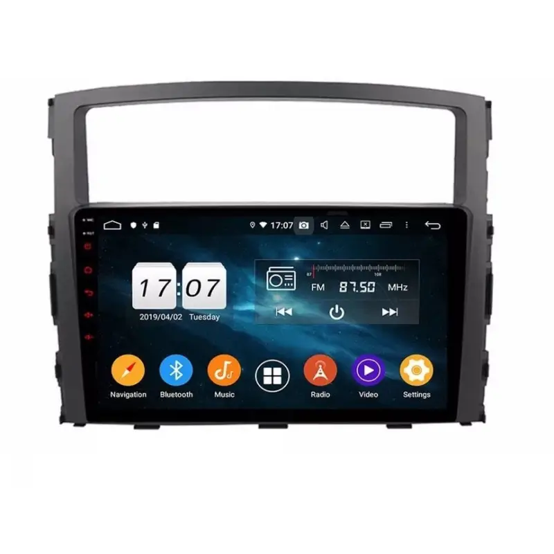 Reducere specială Navigatie Auto Multimedia cu GPS Mitsubishi Pajero (2006 - 2018), Android, Display 9 inch, 2GB RAM si 32 GB ROM, Internet, 4G, Aplicatii, Waze, Wi-Fi, USB, Bluetooth, Mirrorlink
