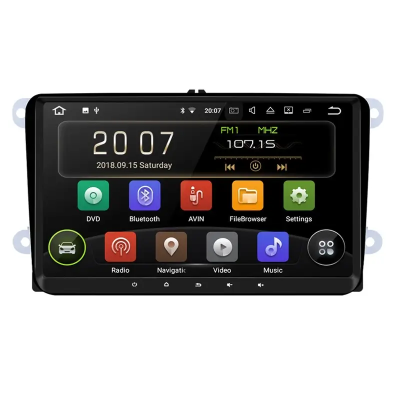 Retur ușor Navigatie Auto Multimedia cu GPS VW Golf 5 6 Passat B6 B7 CC Tiguan Touaren Jetta Eos Polo Sharan Amarok Caddy, Android 10, 2 GB RAM si 32 GB ROM, Internet, 4G, Waze, Wi-Fi, USB, Bluetooth