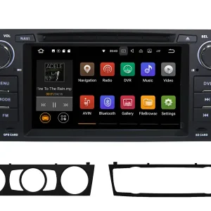 Navigatie Auto Multimedia cu GPS Android BMW Seria 3 E90 E91 (2005 - 2013), 2GB RAM + 16GB ROM, Internet, 4G, Aplicatii, Waze, Wi-Fi, USB, Bluetooth, Mirrorlink Transport gratuit