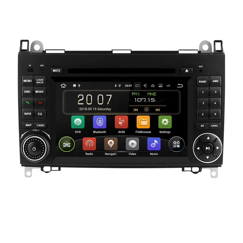 Reducere extra Navigatie Auto Multimedia cu GPS Mercedes Vito Sprinter Viano B200 A B Class VW Crafter, Android 10, 2GB RAM + 16GB ROM, Internet, 4G, Aplicatii, Waze, Wi-Fi, USB, Bluetooth, Mirrorlink