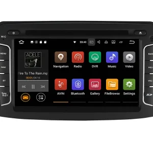 Navigatie Auto Multimedia cu GPS Dacia Logan Duster Sandero Logdy Dokker Renault, Android 10, 2 GB RAM + 16 GB ROM, Internet, 4G, Aplicatii, Waze, Wi-Fi, USB, Bluetooth, Mirrorlink Preț promoțional