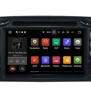 Navigatie Auto Multimedia cu GPS Mercedes C Class W203 Vaneo Vito Viano, Android, 2GB RAM + 16GB ROM, Internet, 4G, Aplicatii, Waze, Wi-Fi, USB, Bluetooth, Mirrorlink Comandă acum
