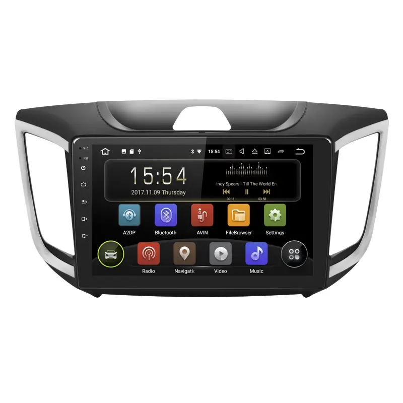 Promoție Navigatie Auto Multimedia cu GPS Android 9.0 Hyundai ix 25 / Creta, Display 9", 2GB RAM + 16GB ROM, Internet, Aplicatii, Waze, Wi-Fi, 4G,Bluetooth, USB