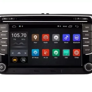Ofertă de sezon Navigatie Auto Multimedia cu GPS Skoda Octavia 2 Fabia Superb Rapid Roomster Yeti Seat Leon Altea Toledo Alhambra, 4 GB RAM + 64 GB ROM, Slot Sim 4G pentru Internet, Carplay, Android USB, Wi-Fi, Bluetooth