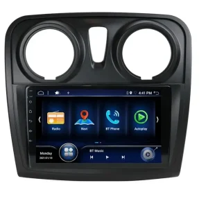 Vezi acum Navigatie Auto Multimedia cu GPS Dacia Logan Sandero Dokker Lodgy (2012 - 2019) 4 GB RAM si 64 GB ROM, Slot Sim 4G pentru Internet, Carplay, Android, Aplicatii, USB, Wi-Fi, Bluetooth