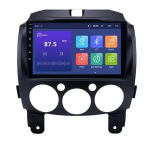Livrare expres Navigatie Auto Multimedia cu GPS Mazda 2 (2007 - 2014), Android, Display 9 inch, 2GB RAM si 32 GB ROM, Internet, 4G, Aplicatii, Waze, Wi-Fi, USB, Bluetooth, Mirrorlink