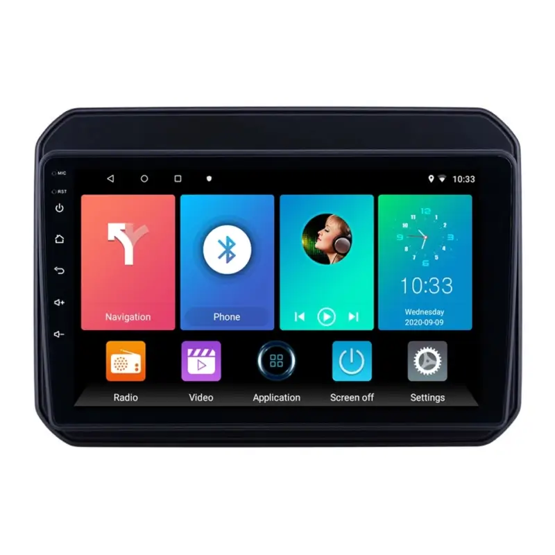 Retur gratuit Navigatie Auto Multimedia cu GPS Suzuki Ignis (2016 - 2020), Android, Display 9 inch, 2GB RAM +32 GB ROM, Internet, 4G, Aplicatii, Waze, Wi-Fi, USB, Bluetooth, Mirrorlink
