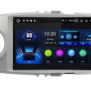 Navigatie Auto Multimedia cu GPS Toyota Yaris (2010 - 2018), Android, Display 9 inch, 2GB RAM +32 GB ROM, Internet, 4G, Aplicatii, Waze, Wi-Fi, USB, Bluetooth, Mirrorlink Retur gratuit