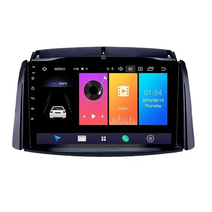 Navigatie Auto Multimedia cu GPS Renault Koleos (2008 - 2016), 4 GB RAM + 64 GB ROM, Slot Sim 4G pentru Internet, Carplay, Android, Aplicatii, USB, Wi-Fi, Bluetooth Livrare rapidă