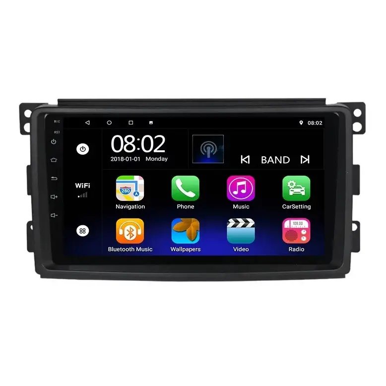 Navigatie Auto Multimedia cu GPS Smart (2006 - 2010), 4 GB RAM + 64 GB ROM, Slot Sim 4G pentru Internet, Carplay, Android, Aplicatii, USB, Wi-Fi, Bluetooth Cumpărături sigure