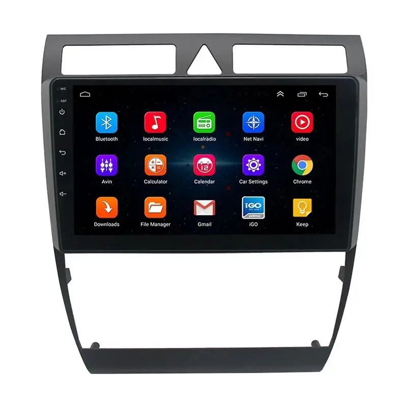 Navigatie Auto Multimedia cu GPS Audi A6 C5 (1997 - 2004), 4 GB RAM + 64 GB ROM, Slot Sim 4G pentru Internet, Carplay, Android, Aplicatii, USB, Wi-Fi, Bluetooth Disponibil imediat