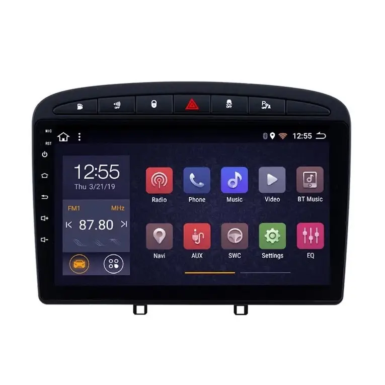 Navigatie Auto Multimedia cu GPS Peugeot 308 408 (2008 - 2020), 4 GB RAM + 64 GB ROM, Slot Sim 4G pentru Internet, Carplay, Android, Aplicatii, USB, Wi-Fi, Bluetooth Preferatul clienților