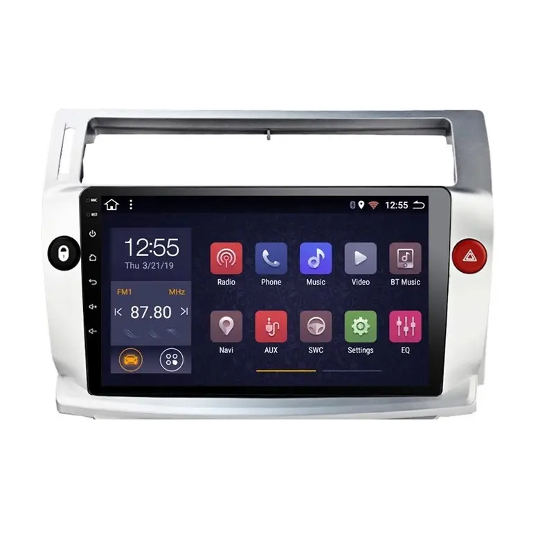 Navigatie Auto Multimedia cu GPS Citroen C4 (2004 - 2011), 4 GB RAM + 64 GB ROM, Slot Sim 4G pentru Internet, Carplay, Android, Aplicatii, USB, Wi-Fi, Bluetooth Premium