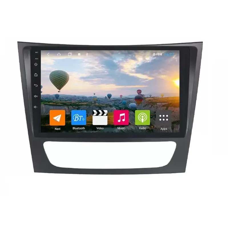 Navigatie Auto Multimedia cu GPS Mercedes E Class W211 CLS W219, 4 GB RAM + 64 GB ROM, Slot Sim 4G pentru Internet, Carplay, Android, Aplicatii, USB, Wi-Fi, Bluetooth Ofertă exclusivă