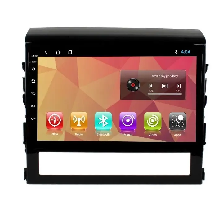 Popular Navigatie Auto Multimedia cu GPS Toyota Land Cruiser (2015 +), 4 GB RAM + 64 GB ROM, Slot Sim 4G pentru Internet, Carplay, Android, Aplicatii, USB, Wi-Fi, Bluetooth