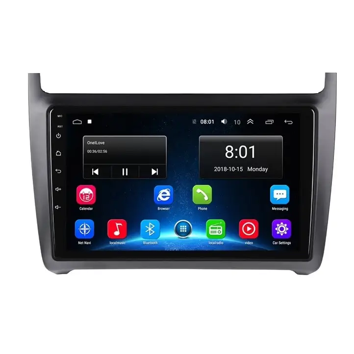 Navigatie Auto Multimedia cu GPS VW Polo (2009 - 2017), 4 GB RAM + 64 GB ROM, Slot Sim 4G pentru Internet, Carplay, Android, Aplicatii, USB, Wi-Fi, Bluetooth Disponibil imediat