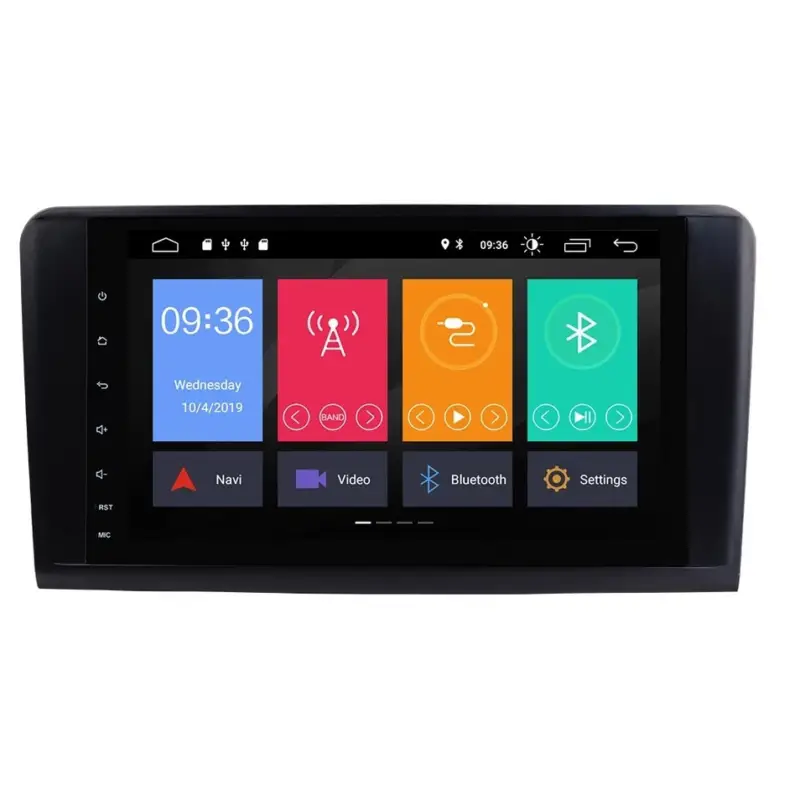 Navigatie Auto Multimedia cu GPS Mercedes ML W164 GL X164 (2005 - 2012), 4 GB RAM + 64 GB ROM, Slot Sim 4G pentru Internet, Carplay, Android, Aplicatii, USB, Wi-Fi, Bluetooth Popular