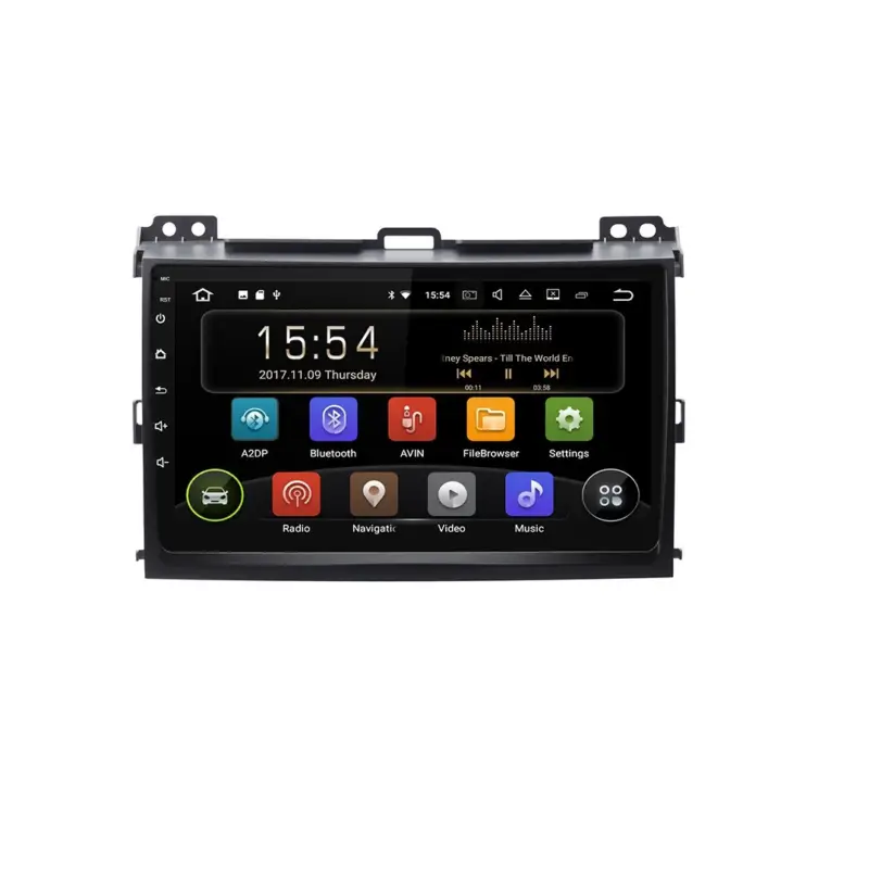 Plată securizată Navigatie Auto Multimedia cu GPS Toyota Land Cruiser J120 Prado (2003 - 2009), 4 GB RAM + 64 GB ROM, Slot Sim 4G pentru Internet, Carplay, Android, Aplicatii, USB, Wi-Fi, Bluetooth