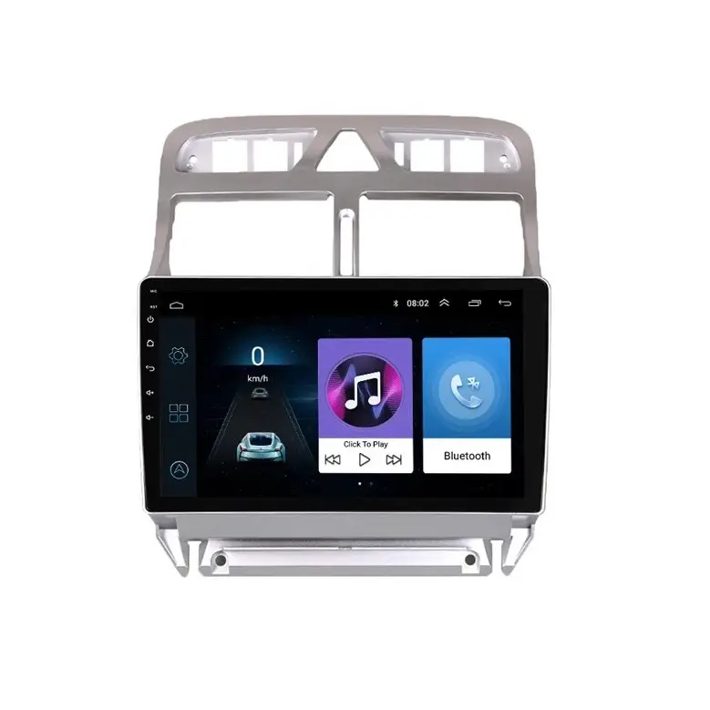 Navigatie Auto Multimedia cu GPS Peugeot 307 (2002 - 2013), 4 GB RAM + 64 GB ROM, Slot Sim 4G pentru Internet, Carplay, Android, Aplicatii, USB, Wi-Fi, Bluetooth Vezi acum