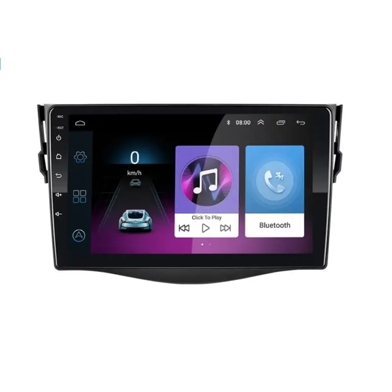 Navigatie Auto Multimedia cu GPS Toyota Rav 4 (2007 - 2013), 4 GB RAM + 64 GB ROM, Slot Sim 4G pentru Internet, Carplay, Android, Aplicatii, USB, Wi-Fi, Bluetooth Noutate