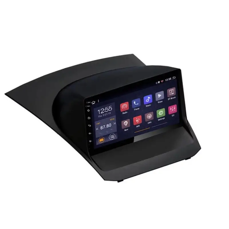Navigatie Auto Multimedia cu GPS Ford Fiesta (2009 - 2017), 4 GB RAM + 64 GB ROM, Slot Sim 4G pentru Internet, Carplay, Android, Aplicatii, USB, Wi-Fi, Bluetooth Reducere de preț