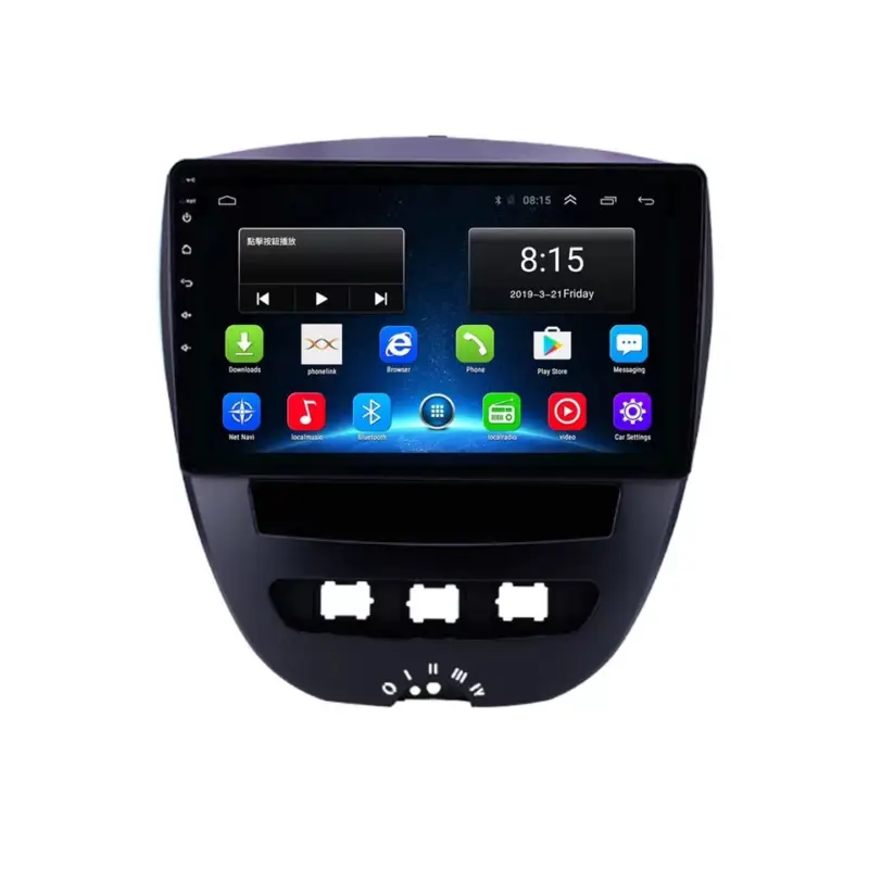 Navigatie Auto Multimedia cu GPS Citroen C1 (2005 - 2015), Android, Display 9 inch, 2GB RAM +32 GB ROM, Internet, 4G, Aplicatii, Waze, Wi-Fi, USB, Bluetooth, Mirrorlink Comandă acum