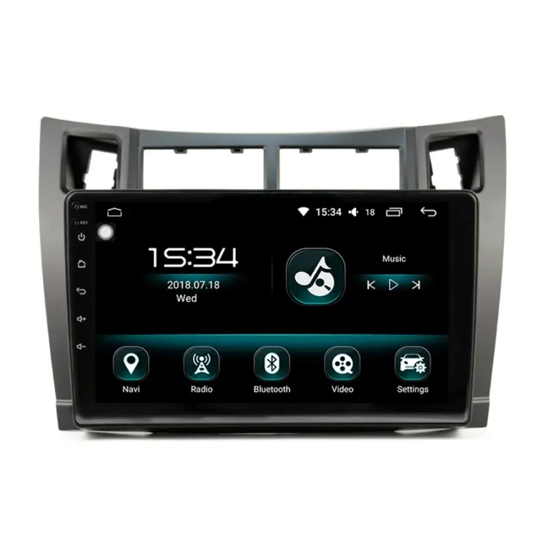 Cumpără acum Navigatie Auto Multimedia cu GPS Toyota Yaris (2005 - 2012), Android, Display 9 inch, 2GB RAM +32 GB ROM, Internet, 4G, Aplicatii, Waze, Wi-Fi, USB, Bluetooth, Mirrorlink