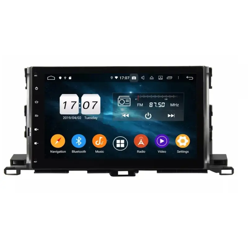 Navigatie Auto Multimedia cu GPS Toyota Highlander (2014 - 2018), Android, Display 9 inch, 2GB RAM +32 GB ROM, Internet, 4G, Aplicatii, Waze, Wi-Fi, USB, Bluetooth, Mirrorlink Ofertă limitată