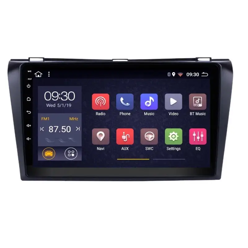 Navigatie Auto Multimedia cu GPS Mazda 3 (2003 - 2010), Android, Display 9 inch, 2GB RAM +32 GB ROM, Internet, 4G, Aplicatii, Waze, Wi-Fi, USB, Bluetooth, Mirrorlink Cumpărături sigure