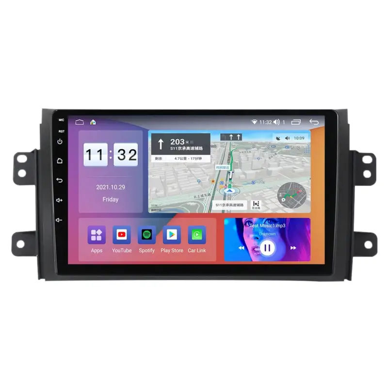 Navigatie Auto Multimedia cu GPS Android Suzuki SX4 (2006 - 2014), Display 9 inch, 2GB RAM + 32 GB ROM, Internet, 4G, Aplicatii, Waze, Wi-Fi, USB, Bluetooth, Mirrorlink Vezi acum