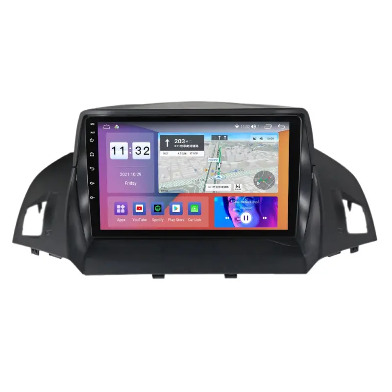 Navigatie Auto Multimedia cu GPS Android Ford Kuga (2013 - 2017), Display 9 inch, 2GB RAM +32 GB ROM, Internet, 4G, Aplicatii, Waze, Wi-Fi, USB, Bluetooth, Mirrorlink Cumpără acum