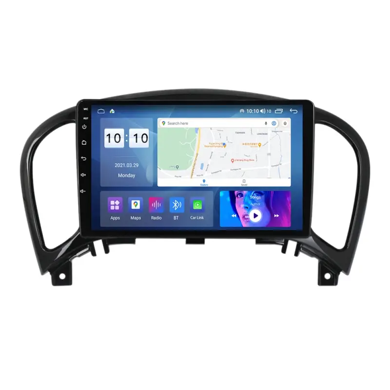 Calitate înaltă Navigatie Auto Multimedia cu GPS Android Nissan Juke (2010 - 2017), Display 9 inch, 2 GB RAM + 32GB ROM, Internet, 4G, Youtube, Waze, Wi-Fi, USB, Bluetooth, Mirrorlink
