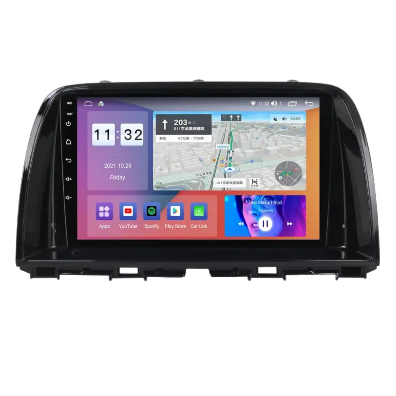 Navigatie Auto Multimedia cu GPS Android Mazda CX 5 (2011-2017), Display 9 inch, 2GB RAM +32 GB ROM, Internet, 4G, Aplicatii, Waze, Wi-Fi, USB, Bluetooth, Mirrorlink Cel mai bun preț