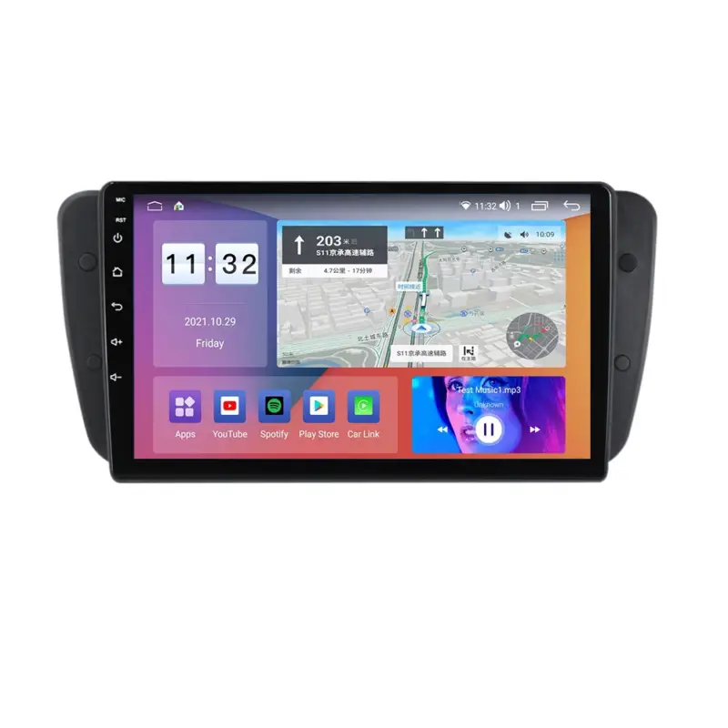 Navigatie Auto Multimedia cu GPS Android Seat ibiza (2009-2013), Display 9 inch, 2GB RAM +32 GB ROM, Internet, 4G, Aplicatii, Waze, Wi-Fi, USB, Bluetooth, Mirrorlink Reduceri