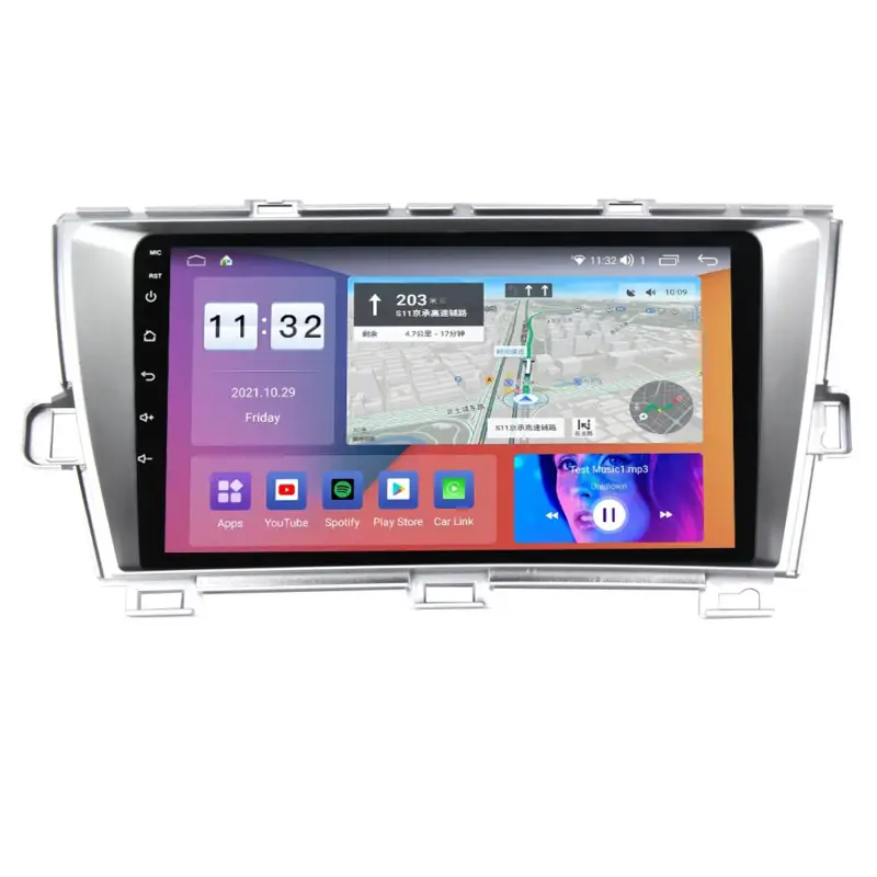 Navigatie Auto Multimedia cu GPS Android Toyota Prius (2009 - 2013), Display 9 inch, 2GB RAM + 32 GB ROM, Internet, 4G, Aplicatii, Waze, Wi-Fi, USB, Bluetooth, Mirrorlink Cumpără acum