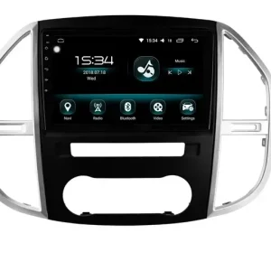 Livrare rapidă Navigatie Auto Multimedia cu GPS Android Mercedes Vito Sprinter Viano B200 A B Class VW Crafter, Display 9 inch, 2GB RAM + 32 GB ROM, Internet, 4G, Aplicatii, Waze, Wi-Fi, USB, Bluetooth, Mirrorlink