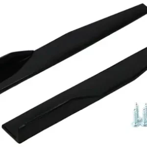 Chilipir Set 2 buc Ornamente Prelungiri Praguri Laterale Tuning, Lungime 75cm, Culoare Negru Lucios