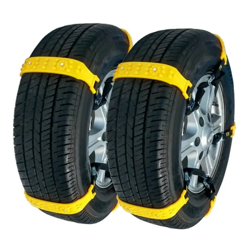Set 10 Benzi Antiderapante pentru Zapada cu Insertii Metalice, pentru Anvelope cu Latimea de 145-285 mm Lichidare de stoc