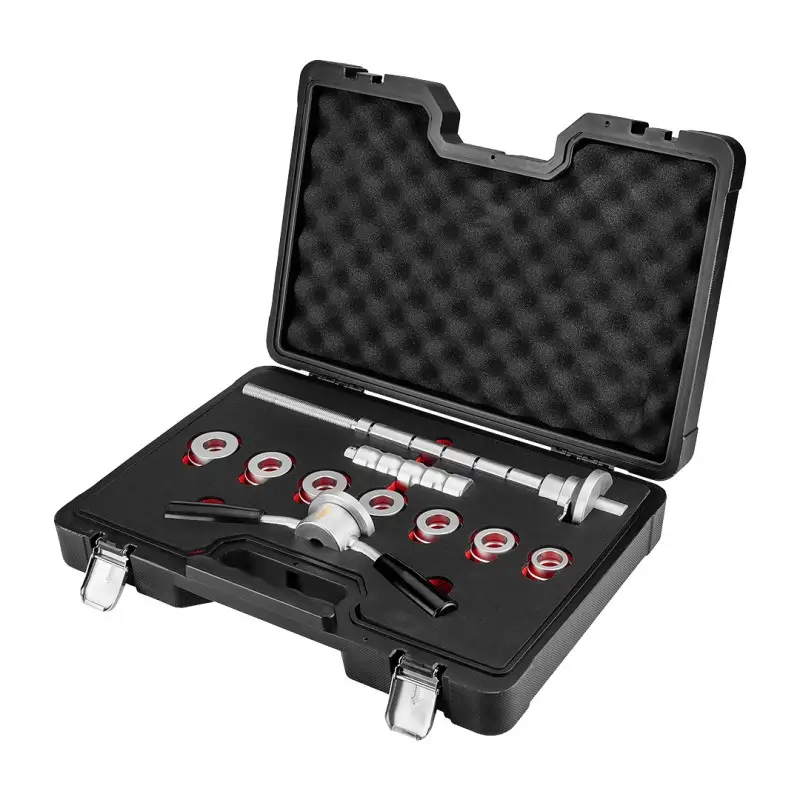 Cumpără online Kit de instrumente de instalare si demontare a rulmentilor din cadrul/furca motocicletei NEO TOOLS 10-588 HardWork ToolsRange