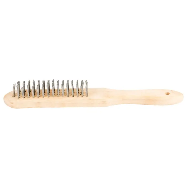 Perie sarma , maner lemn - 4 randuri TOP TOOLS 14A604 HardWork ToolsRange Livrare expres