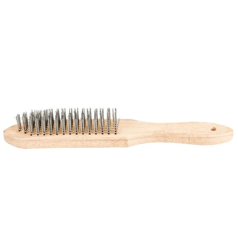 Ofertă specială Perie sarma , maner lemn - 6 randuri TOP TOOLS 14A606 HardWork ToolsRange