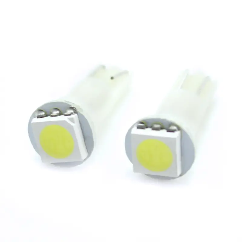 Comandă acum Set 2 becuri LED pentru bord T5 CLD001 12V SMD 18 lm, lumină albă