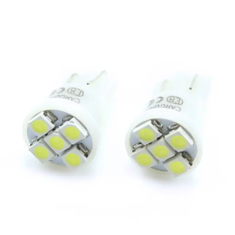 Set 2 becuri LED T10 pentru interior și portbagaj auto, 12V, 35 lm Preț promoțional