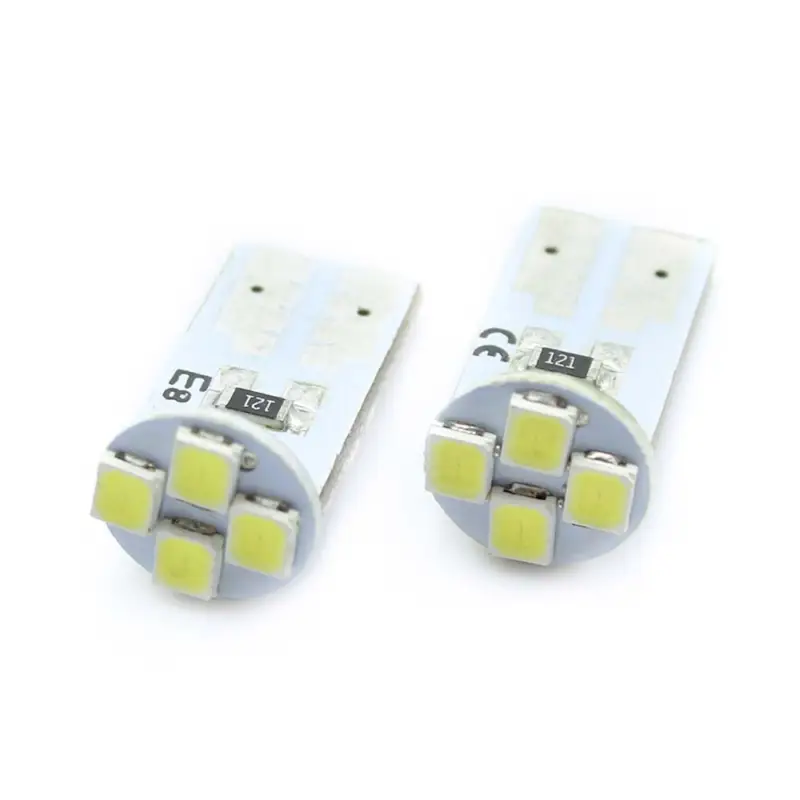 Plată securizată Set 2x bec LED T10 pentru interior auto și portbagaj, 12V, 28 lm CLD009