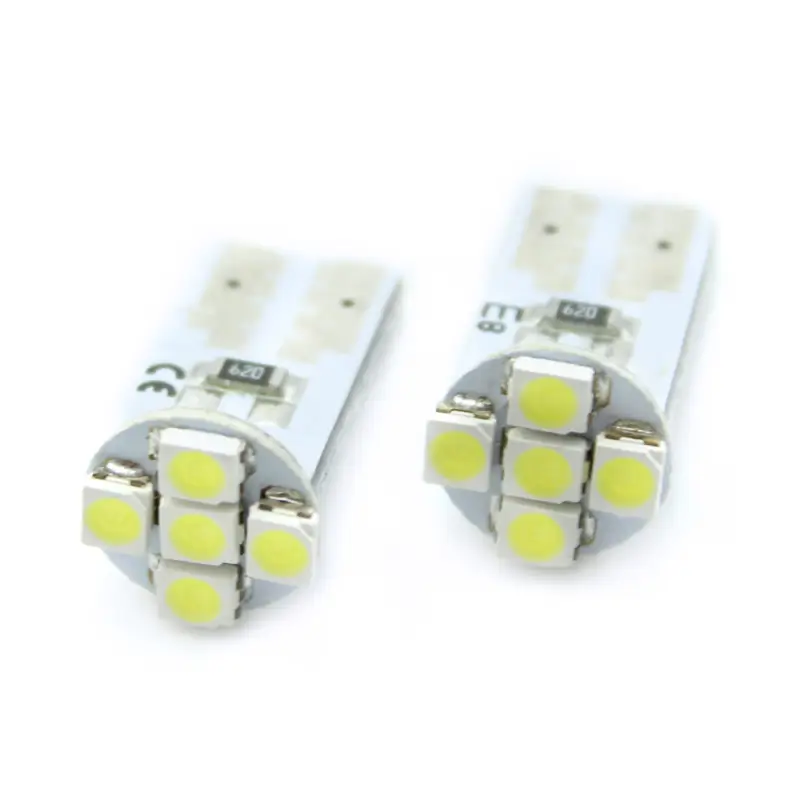 Vezi acum Set 2 becuri LED T10 pentru interior si portbagaj auto, 12V, 35 lm CLD010