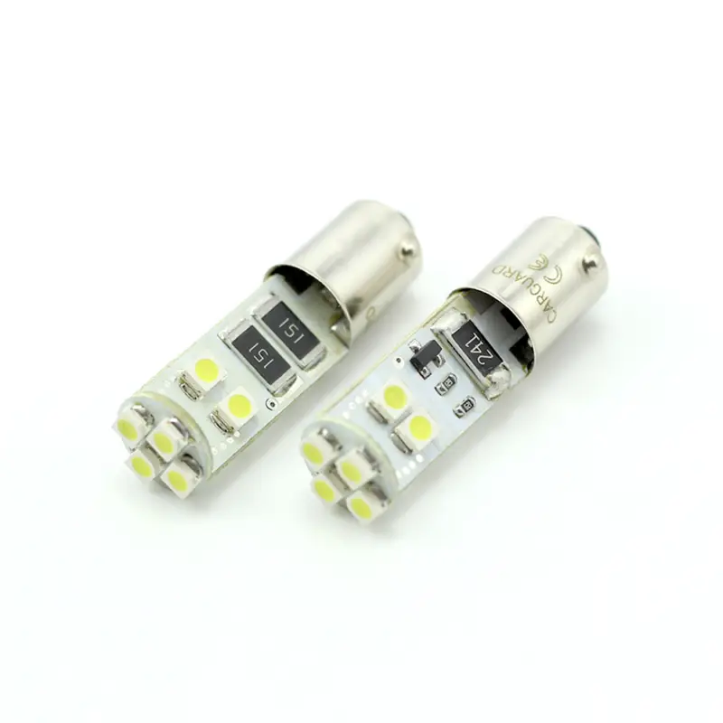 Set 2x bec LED BA9S CANBUS 12V pentru interior auto și portbagaj, 56 lm Promoție